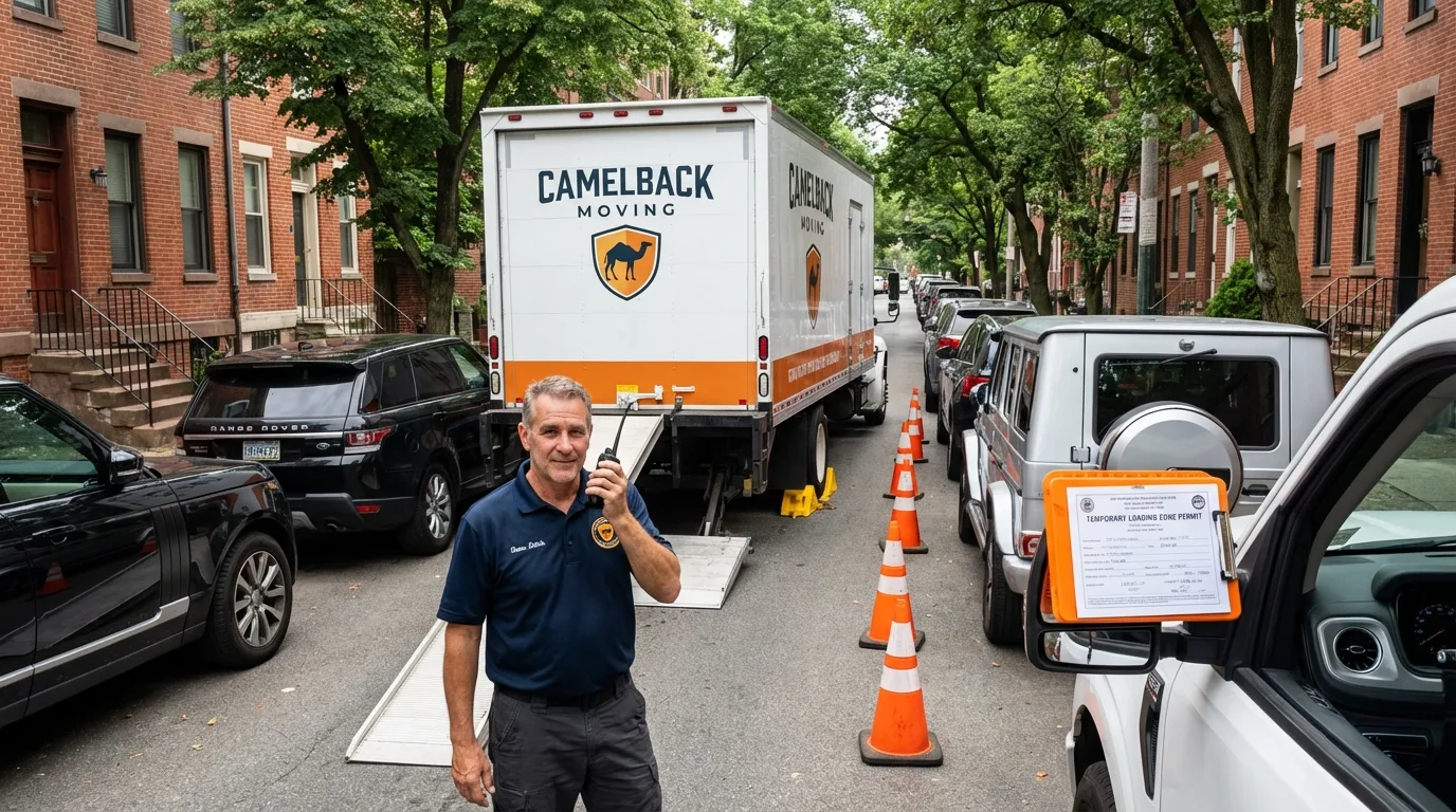 City street loading permit setup in Olmsted Falls, OH